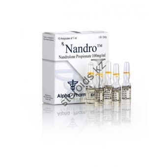 Nandro (Дека, Нандролон пропионат) Alpha Pharma 10 ампул по 1мл (1амп 100 мг) - Павлодар